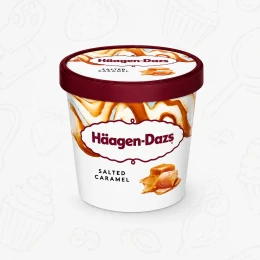 Häagen-Dazs caramel salé 95 ml