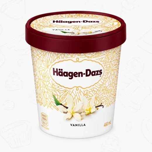 Häagen-Dazs vanille 460 ml