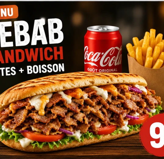 Menu Kebab Sandwich