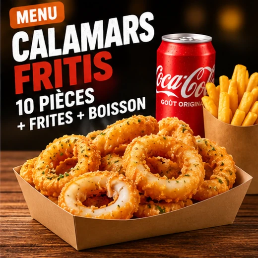MENU CALAMARS FRITS