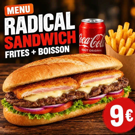 Menu Sandwich Radical