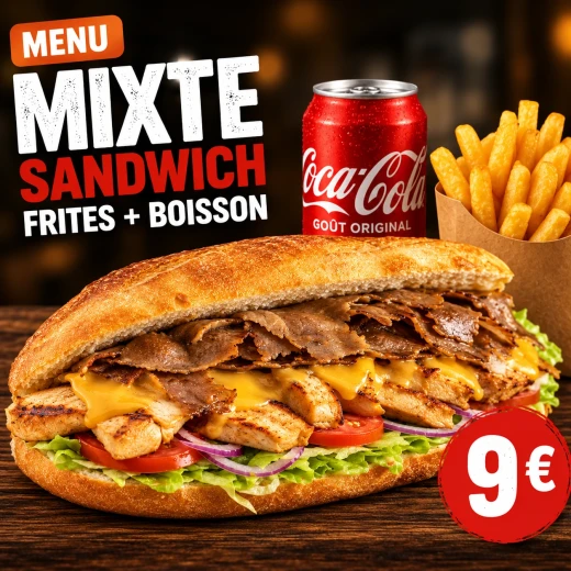 Menu Sandwich Mixte