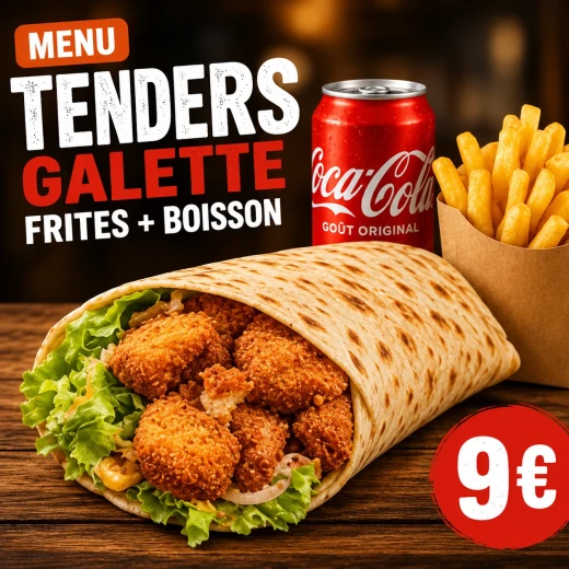 Menu Galette Tenders